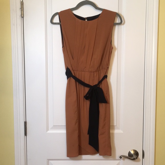 Zara Dresses & Skirts - Pleated bust faux-wrap dress with tie-waist